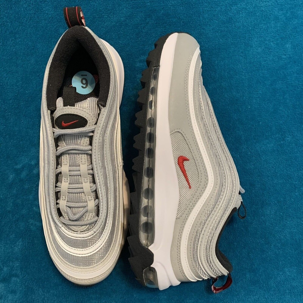 Nike Air Max 97 G Silver Bullet Golf Shoes Mens Size 6 / Women’s 7.5 CI7538-001 - Picture 1 of 8